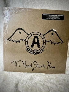 Aerosmith The Road Starts Hear Vinyl LP 2021 Sealed Unreleased Tracks - Picture 1 of 2