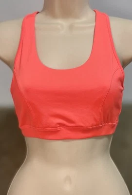 Спортивный бюстгальтер Tek Gear размер M коралловый беспроводной пуловер спортивная одежда без подкладки - Изображение 1 из 4