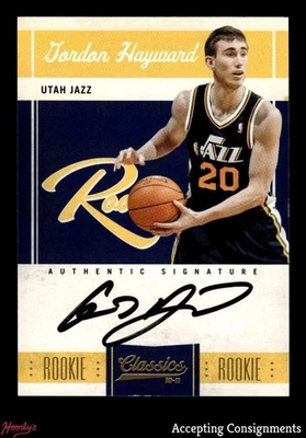 2010-11 Classics #163 Гордон Хейворд RC ДЕБЮТАНТ AUTO 304/449 JAZZ - Изображение 1 из 2