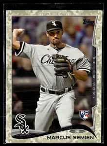 2014 TOPPS CAMO ROOKIE /99 MARCUS SEMIEN WHITE SOX - Picture 1 of 2