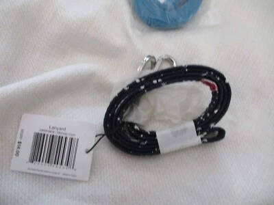 Lanyard Keychain  vera bradley fabric and metal se id holder  NEW HOLIDAY OWLS - Image 1 of 2