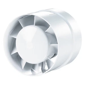 Pipe Fan Pipe Slot Fan 150 MM Exhaust Air Supply IPX4 Quiet 298 m3/H - Picture 1 of 1