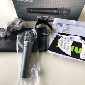 Shure Beta 57A Vocal/Instrument Supercardioid Dynamic Microphone High quality！