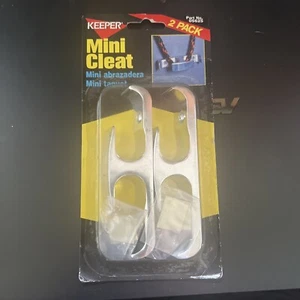 KEEPER 05625 Light-Duty Mini Rope Cleats, 2-Pack (FHB5)  - Picture 1 of 5
