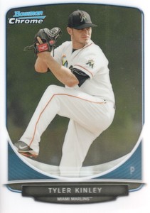 2013 Bowman Chrome Mini Baseball #128 Tyler Kinley 