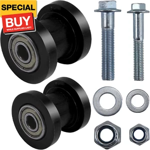 8mm and 10mm Chain Roller Pulley Tensioner Wheel Guide Per for Motorcycle Mini B - Picture 1 of 5