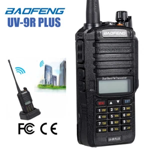 BAOFENG UV-9R Plus Walkie Talkie Tragbare FM Transceiver VHF/UHF 128CH Amateur - Zdjęcie 1 z 17