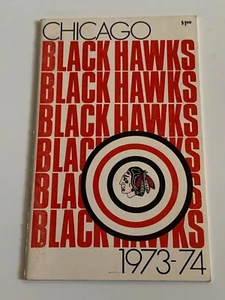 1973 1974 Chicago Blackhawks Magnuson Stan Mikita Signed Autograph Media Guide - Picture 1 of 8