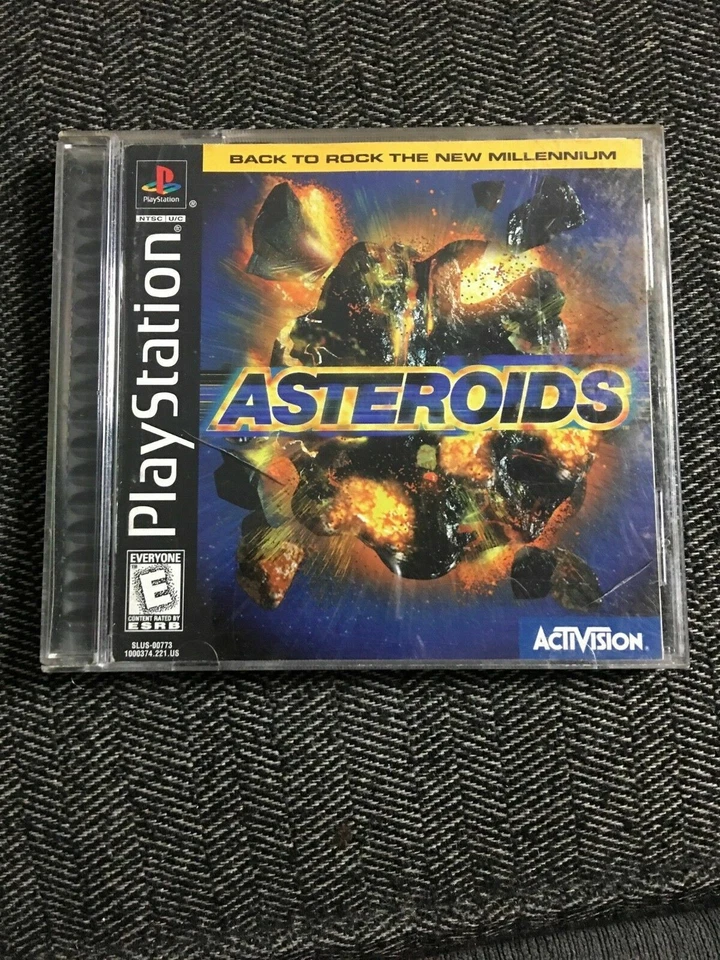 ASTEROIDS - PLAYSTATION - WITH MANUAL - FREE S/H - (LL) - Image 1 of 1