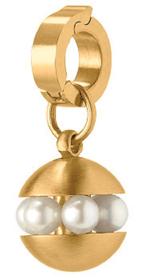 XEN Schmuck 451023G0 Charm / Anhänger für Armbänder aus Edelstahl mit Perlen - Bild 1 von 1