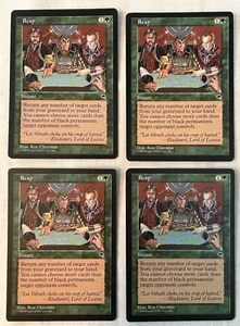 4x Reap - Tempest - MTG - Magic the Gathering - LP - Picture 1 of 2