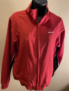 Reebok Insulated Jacket Womens Small Full Front Zipper Warm Up Ripstop - Picture 1 of 7