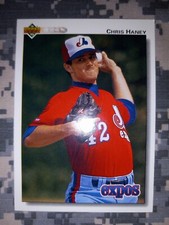 Chris Haney Montreal Expos Baseball Canada's Team 1991 Upper Deck Ball Card #662