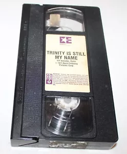 Trinity Is Still My Name (VHS, 1971, Embassy) Terence Hill, Cassette Only No Box - Picture 1 of 1