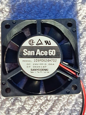 Sanyo Denki San Ace 60 Model 109P0624H702 Fan - Image 1 of 3