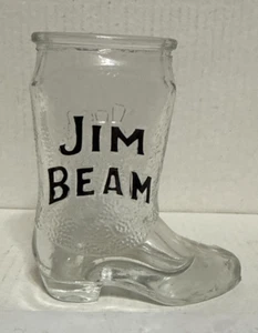 Jim Beam Schnapsglas Cowboystiefel 1,5 oz Whiskey Vintage Original - Bild 1 von 6