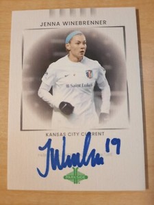 Jenna Winebrenner 2022 Parkside Paramount NWSL Signature Series Auto Current B