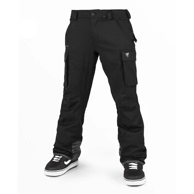 Volcom Mens 2024 Snowboard Snow - New Articulated Pants - Black - Image 1 of 2