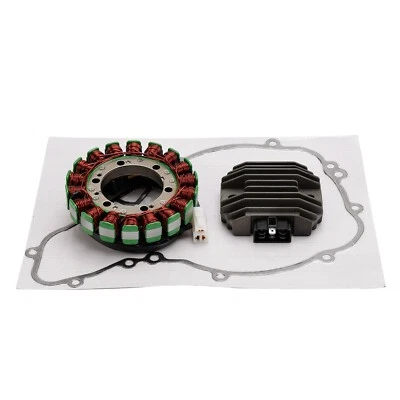 RECTIFICADOR REGULADOR GENERADOR ESTATOR CON JUNTA PARA KAWASAKI KLR650 2008-10 09 Foto 1 de 4