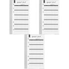  180 Pcs Convenient Budget Sheets Portable Budget Planner Daily Budget Papers