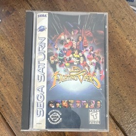 Sega Saturn Fighting Vipers 1996 Complete with Case Disc and Manual Works