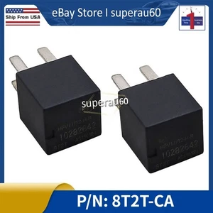 Set Of 2 High Quality Auto Multi-Purpose Relay 8T2T-CA 10262842 For Ford Parts - Picture 1 of 9