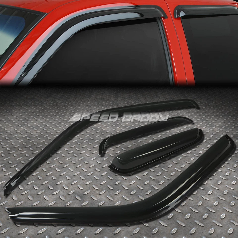 PARA 88-94 CHEVY/GMC C/K EXT HUMO VENTANA VISERA CORTINA/SOL VIENTO/DEFLECTOR LLUVIA Foto 1 de 4