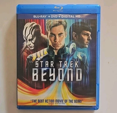 Star Trek Beyond (Blu-Ray, DVD, Bonus DVD, 2016) Chris Pine Zachary Quinto Good  - Image 1 of 4