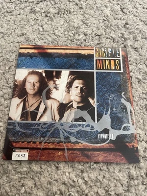 Simple Minds - Hypnotised 7” Black Vinyl Single Ltd Edition Numbered 1995 VG+  - Image 1 of 4