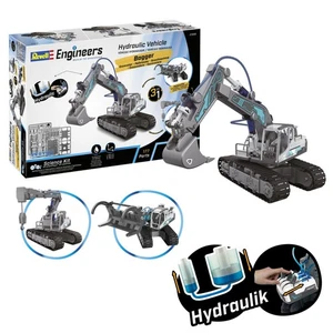 Hydraulic Excavator hydraulischer Bagger Bausatz 1:24 Revell Engineers 21305 NEU - Bild 1 von 10