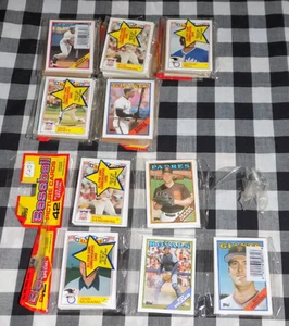 1988 Topps Baseball Rack Pack 6 2/3 Packs - Picture 1 of 1
