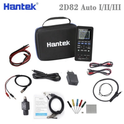 Hantek 2D82 Auto 4in1 Portable Digital Vehicle Automotive 2CH 80Mhz Oscilloscope - Image 1 of 4