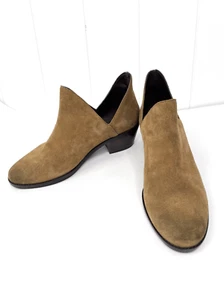Cole Haan Quinn Bootie Tan Suede Grand OS Size 7 - Picture 1 of 8