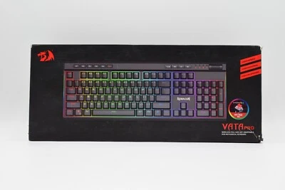 Redragon K580 PRO Wireless RGB Gaming Keyboard, 3-Modes 104 Keys Mechanical Keyb - Image 1 of 4