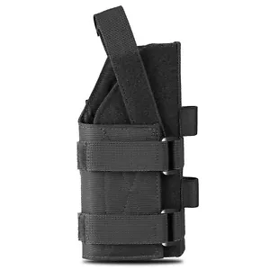 Universal Tactical Molle Gun Holster Waist Belt Pistol Handgun Holster Black New - Picture 1 of 7