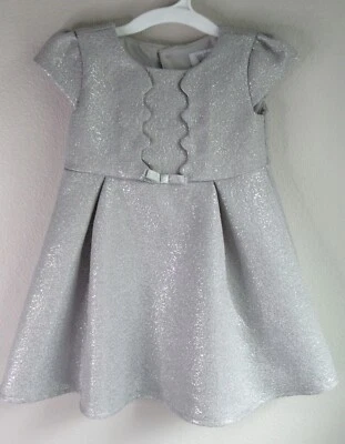 Carters серебро металлик платье - 18 М - Изображение 1 из 4