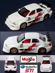 SUBARU IMPREZA WRX STI - MODELLINO METALLO/PLASTICA ANNI 80 - Foto 1 di 4