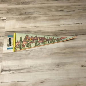 Vintage ARIZONA Souvenir Pennant Flag - Picture 1 of 2
