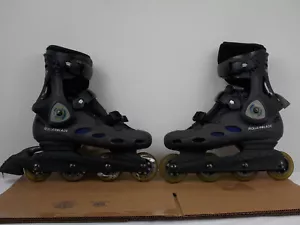 Rollerblade Quantum L3 Inline Skates Herren 10,5 mit schwarzen Lochrollen 77mm - Bild 1 von 12