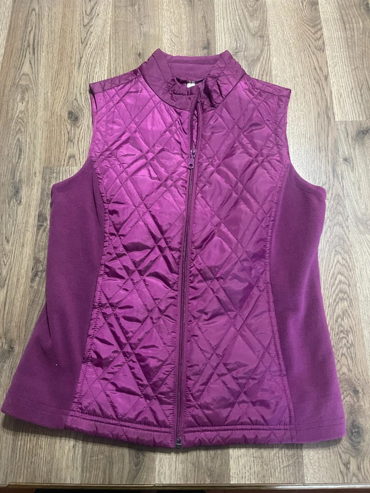 Exertek Jacket, Women's Size Small, Purple, Full Zip, Vest - Image 1 of 4