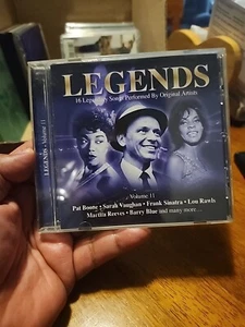 Legends Vol. 11 Features  Pat Boone, Sarah Vaughan, Frank Sinatra and more - Picture 1 of 5