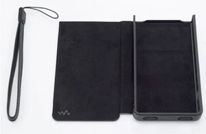 SONY CKL-NWZX700 Official Leather Case Black for WALKMAN NW-ZX707 - Picture 1 of 1