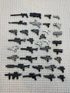 Lego Black Minifigure Star Wars Blaster Bundle x35 - Picture 1 of 5