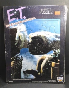 Craft Master E.T. The Extra-Terrestrial 15-Piece Puzzle Board Sealed 1982 8.5X11 - Picture 1 of 2