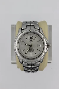Tag Heuer Mens Automatic Link Watch WT5113.BA0550 Silver Chronometer Stainless - Picture 1 of 13