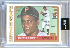 TOPPS PROJECT 2020 #45 ROBERTO CLEMENTE by Artist GROTESK ** PIRATES 1955 #164 - Picture 1 of 3