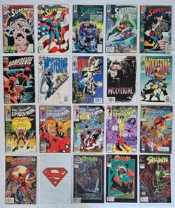 VINTAGE Comic Book Lot 20 pcs "May Include" Marvel DC Valient Image Lot 26 Good - Bild 1 von 11