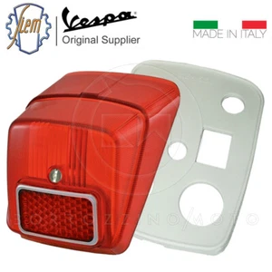 SIEM FANALE FANALINO POSTERIORE VESPA 50 R L N COMPLETO PORTALAMPADA GUARNIZIONE - Imagen 1 de 3