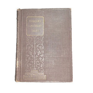Chaucer’s Canterbury Tales by Tatlock & MacKaye Macmillan Pocket Classics 1928