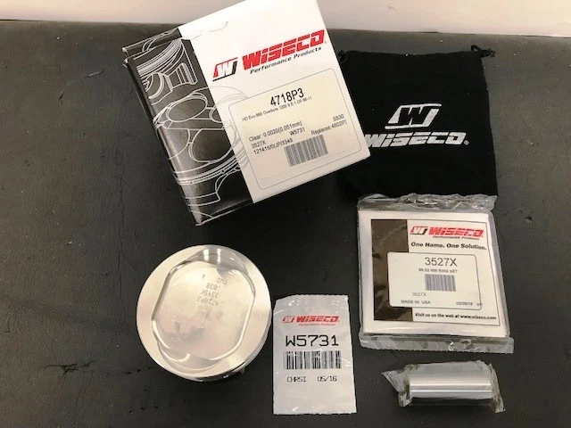 Wiseco 4718P3 1221cc BIG BORE FORGED PISTON 883cc HARLEY DAVIDSON EVO SPORTSTER - Image 1 of 1